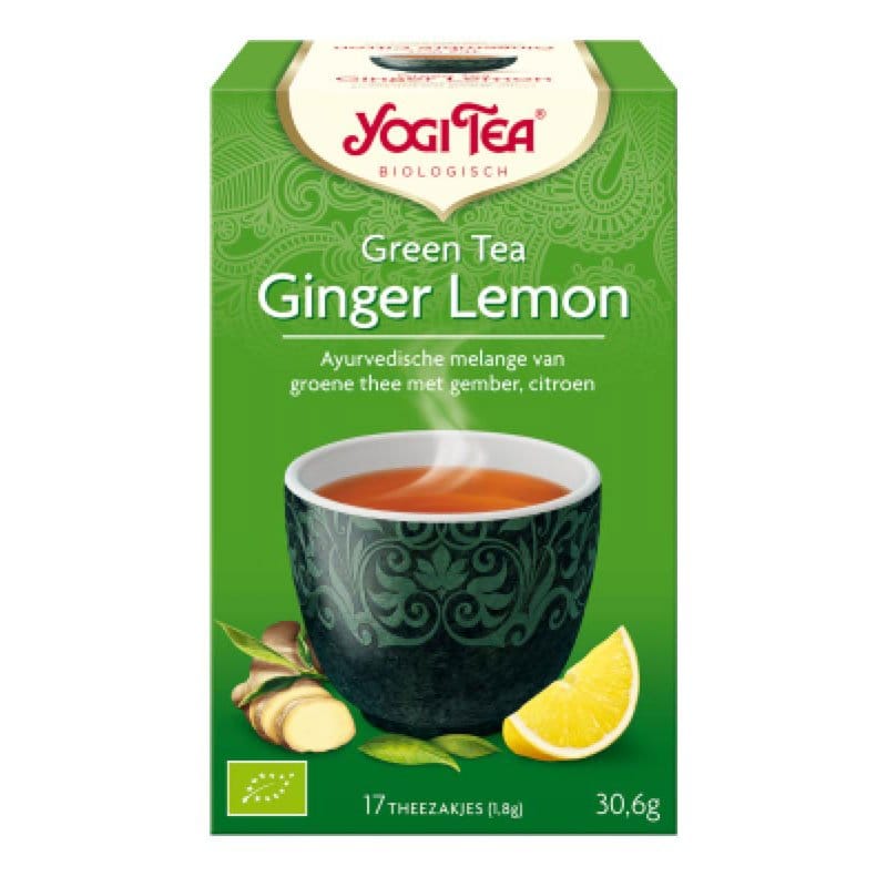 Yogi Green tea - Ginger Lemon
