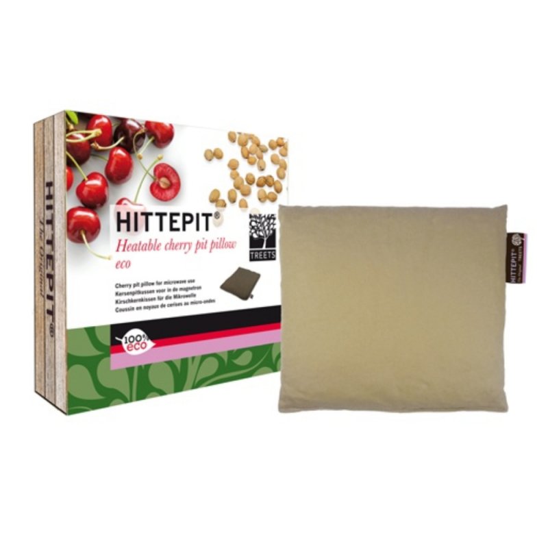 Hittepit - Kersenpitkussen Eco - Vierkant (cadeau)