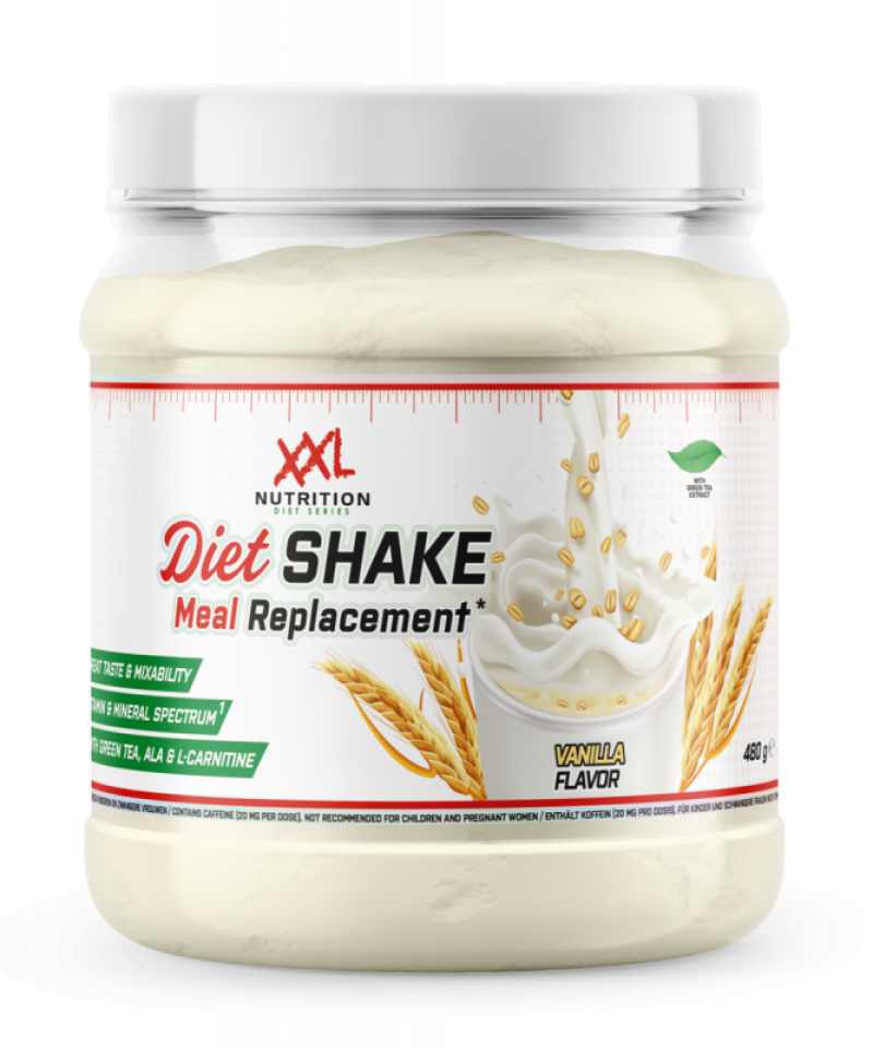 diet shake meal replacement vanille 480 gram   