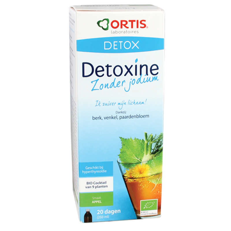 Detoxine zonder jodium 20 dagen 