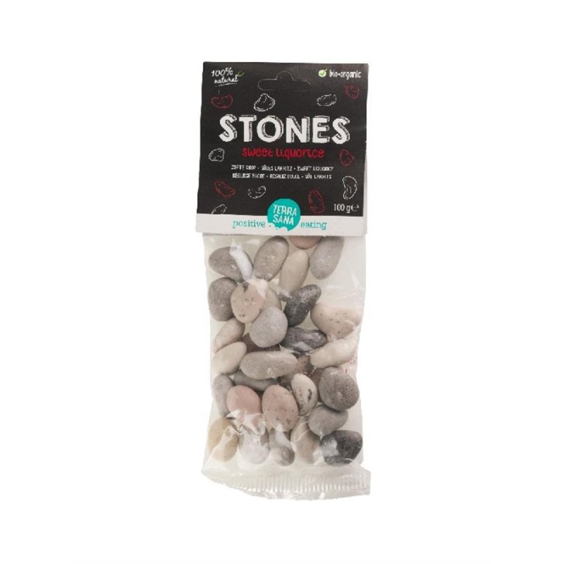 TERRASANA Zoete drop stones 100g 