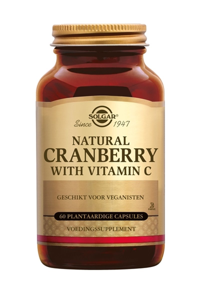 Cranberry with Vitamin C 60 vege caps