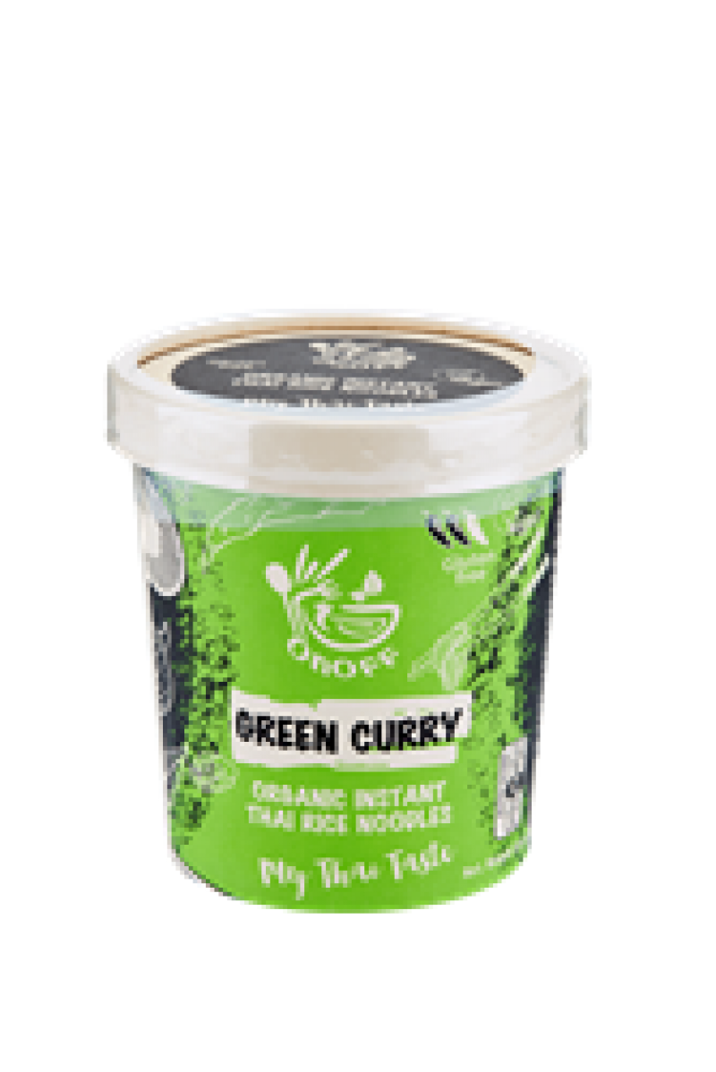 Greencurry instant Thai rice noodles  