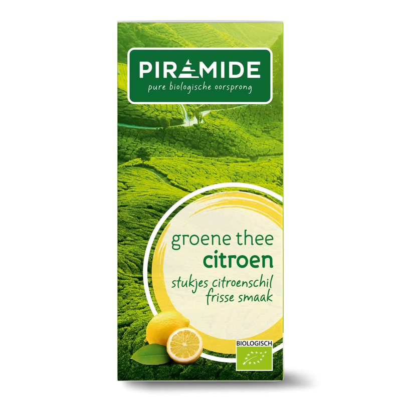 Piramide Groene thee citroen