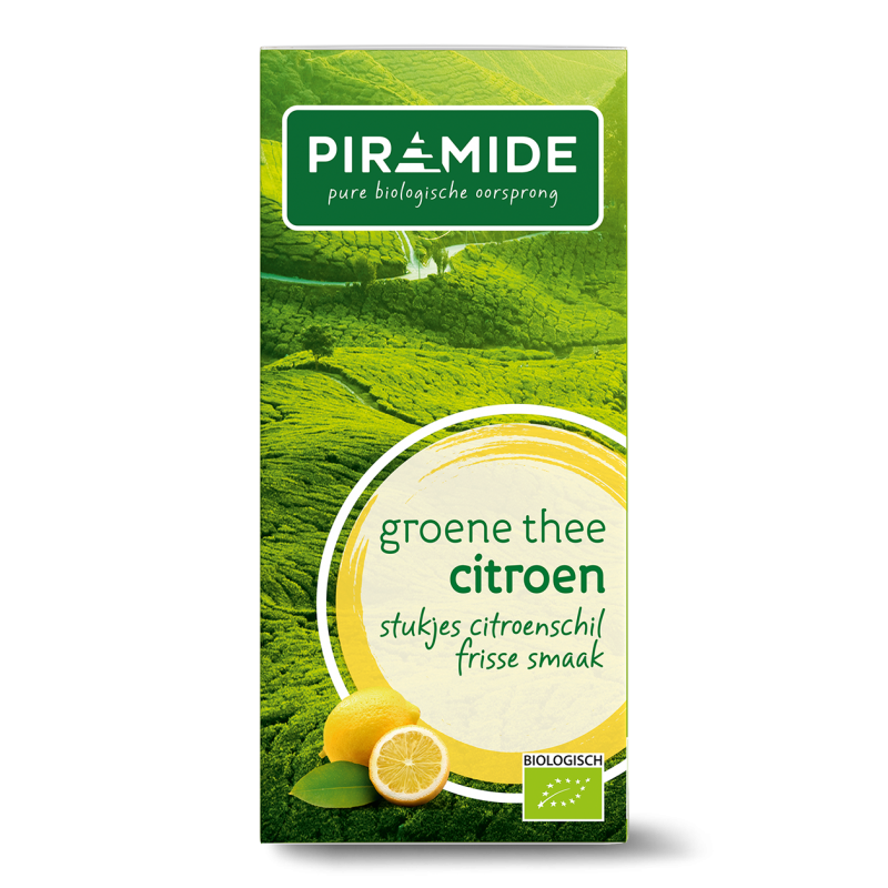 Groene thee citroen bio 20 builtjes