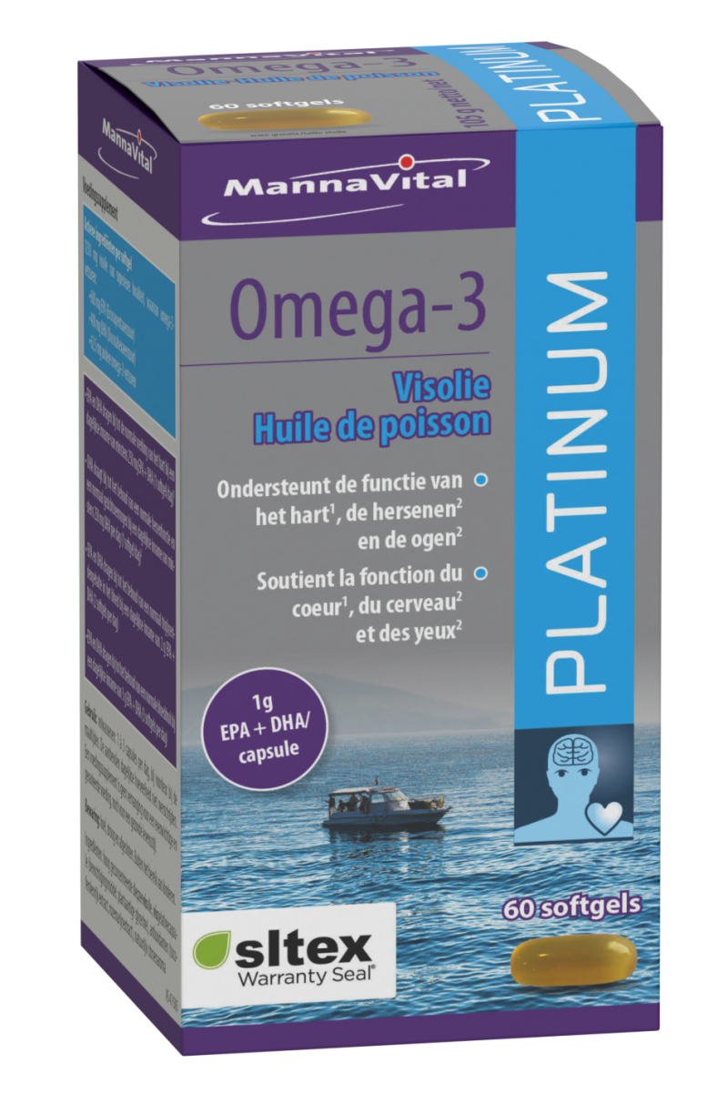 Omega-3 visolie 60 softgels 