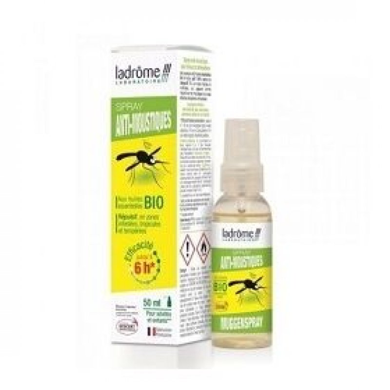 Muggenspray met essentiële oliën 6u
