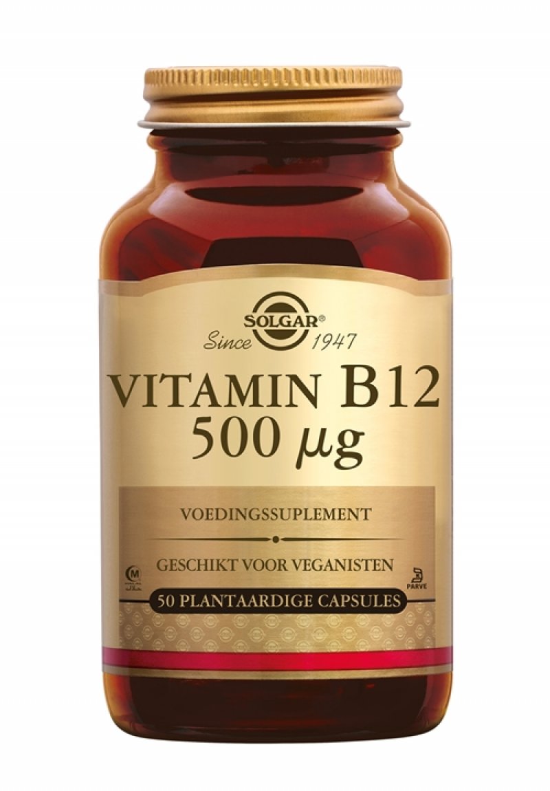 Vitamin B-12 500 mcg 50 vege caps