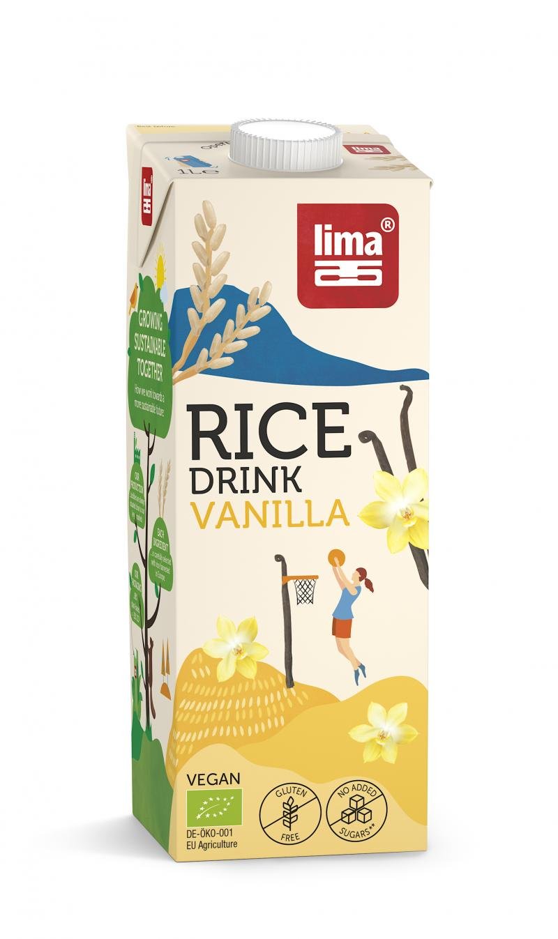 rijst  drink vanilla 1 l 