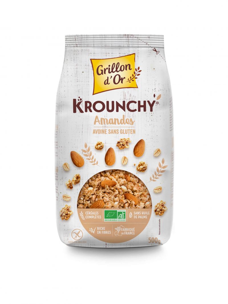 Krounchy amandel haver glutenvrij bio 500g 