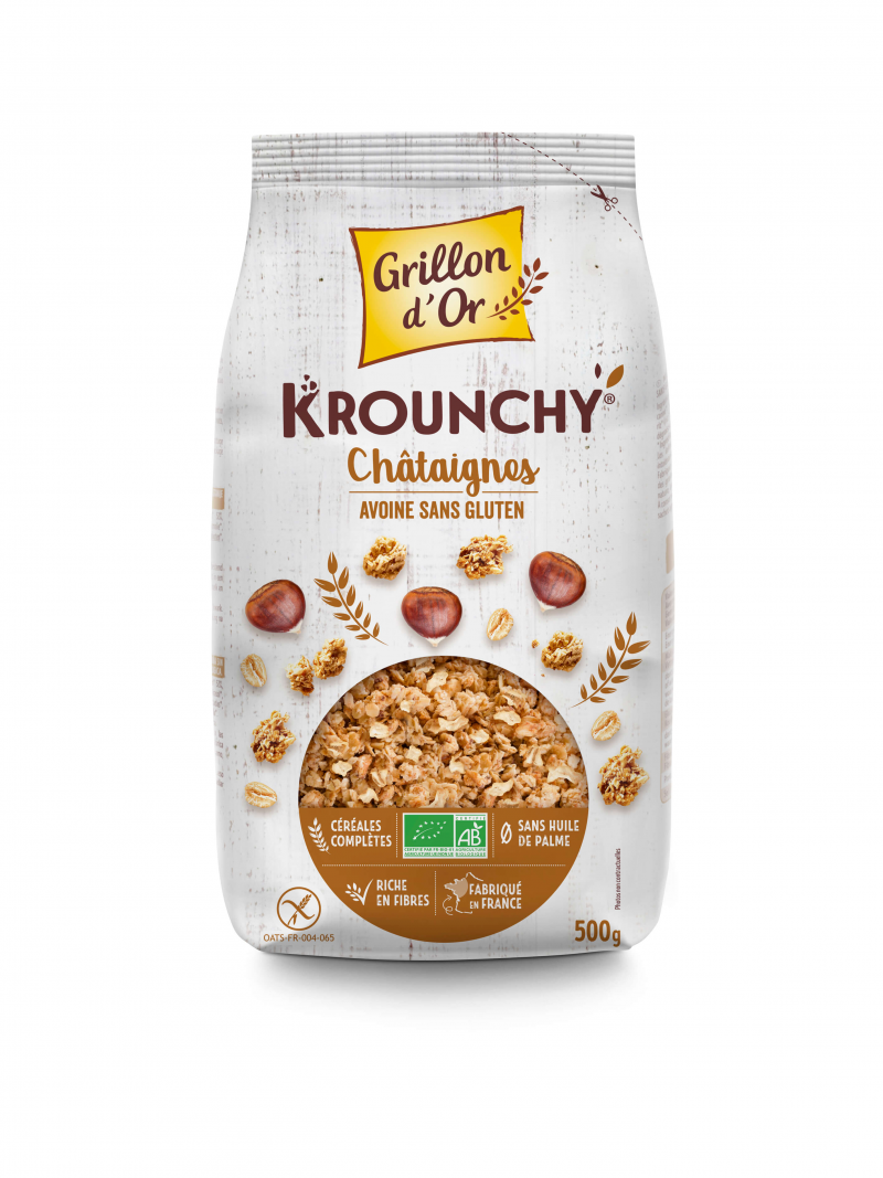 Krounchy kastanje bio 500g 