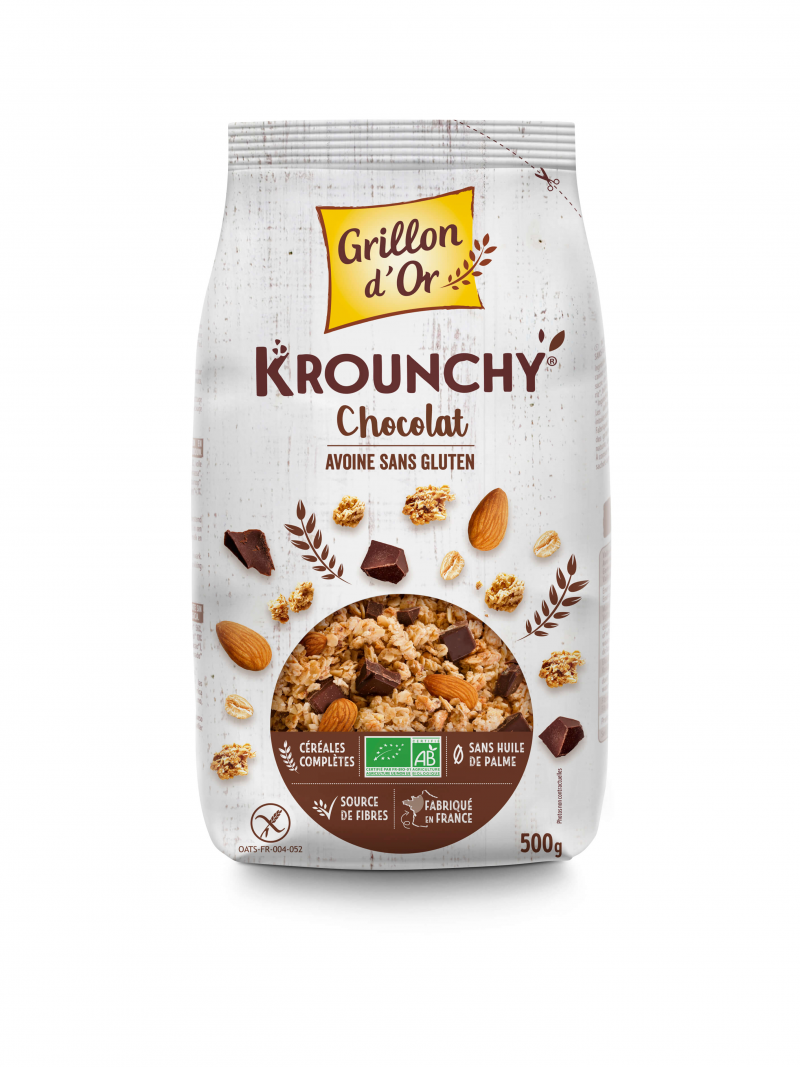 Krounchy choco haver bio 500g 