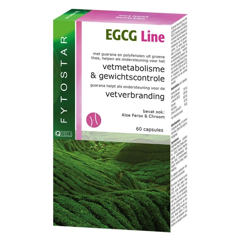 EGCG Line - Vetmetabolisme & Gewichtscontrole - Vetverbranding - 60 caps