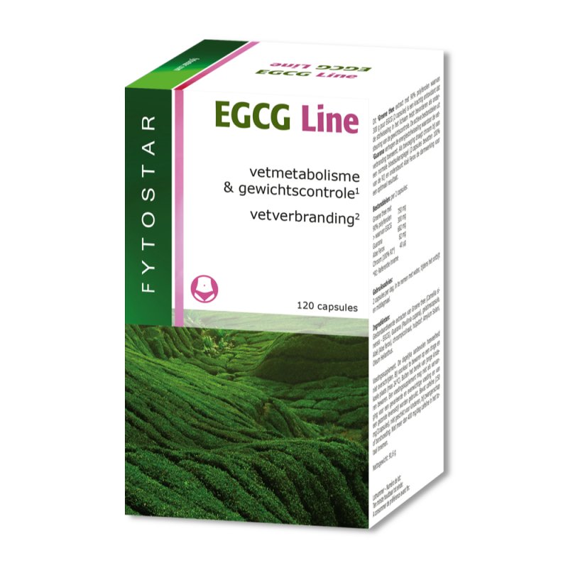 EGCG Line - Vetmetabolisme & Gewichtscontrole - Vetverbranding - 120 caps