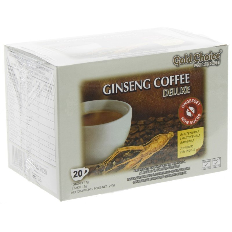 10 stuks Ginseng Coffee Deluxe BULKDEAL