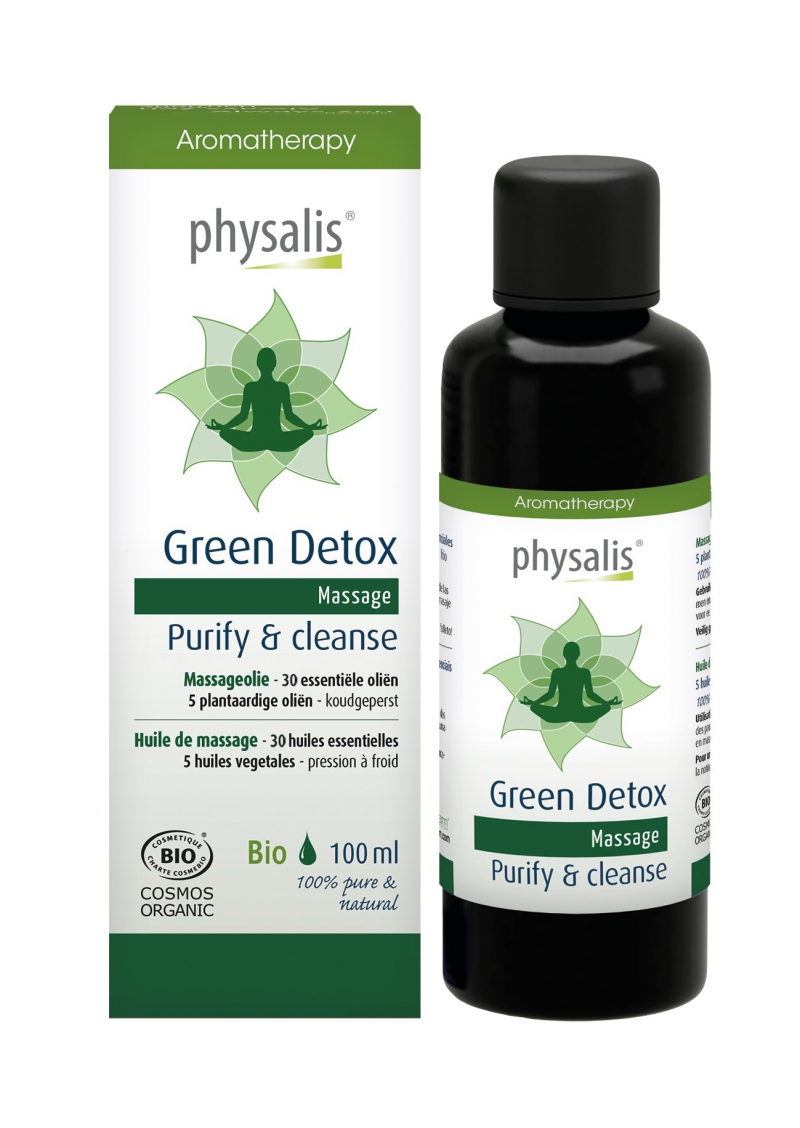 BIO massageolie Green Detox Purify & cleanse 100ml