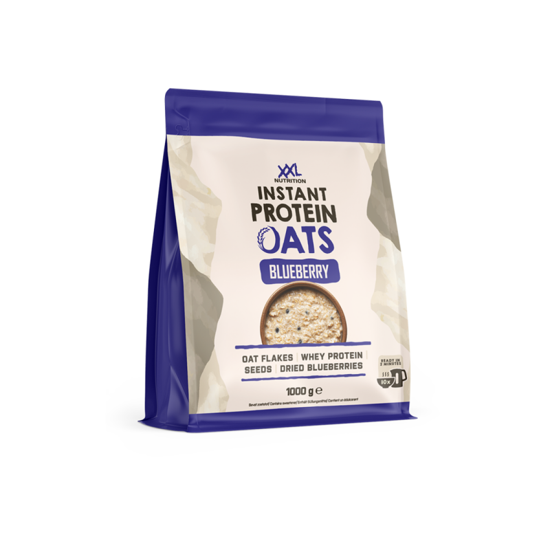 Instant Protein Oats 1000gr Blauwe bessen
