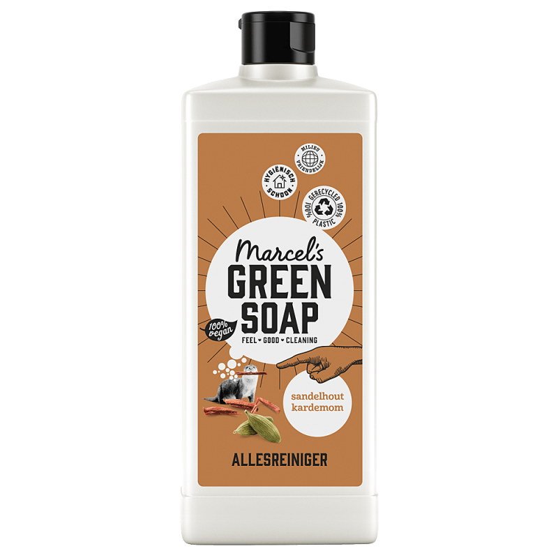 Marcel's Green Soap - Allesreiniger: Sandelhout & Kardemom - 750 ml