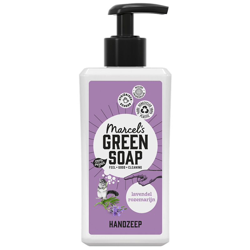 Marcel's Green Soap - Handzeep: Lavendel & Rozemarijn - 250 ml