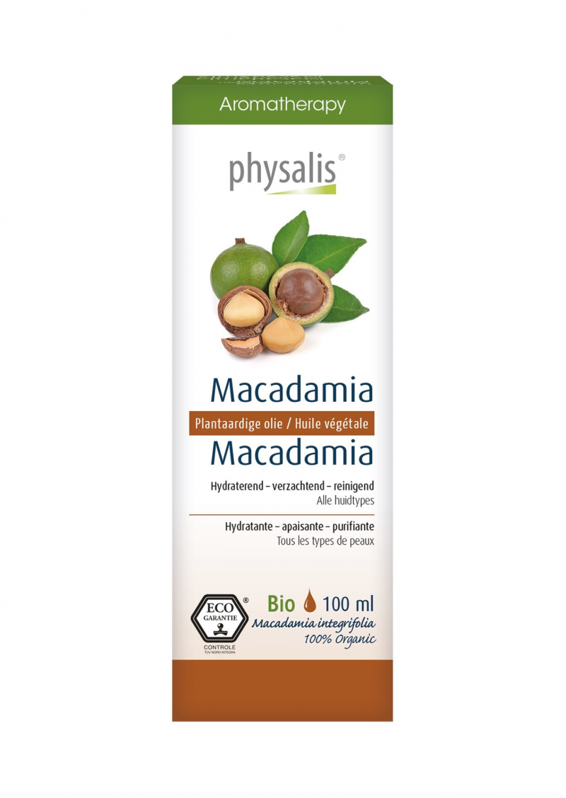 Macadamia plantaardige bio olie 100ml