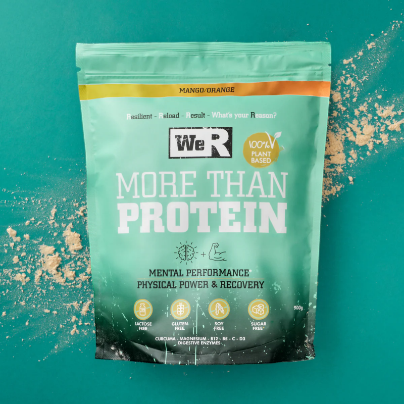 We'R More Than Protein 900g MANGO/ORANGE 