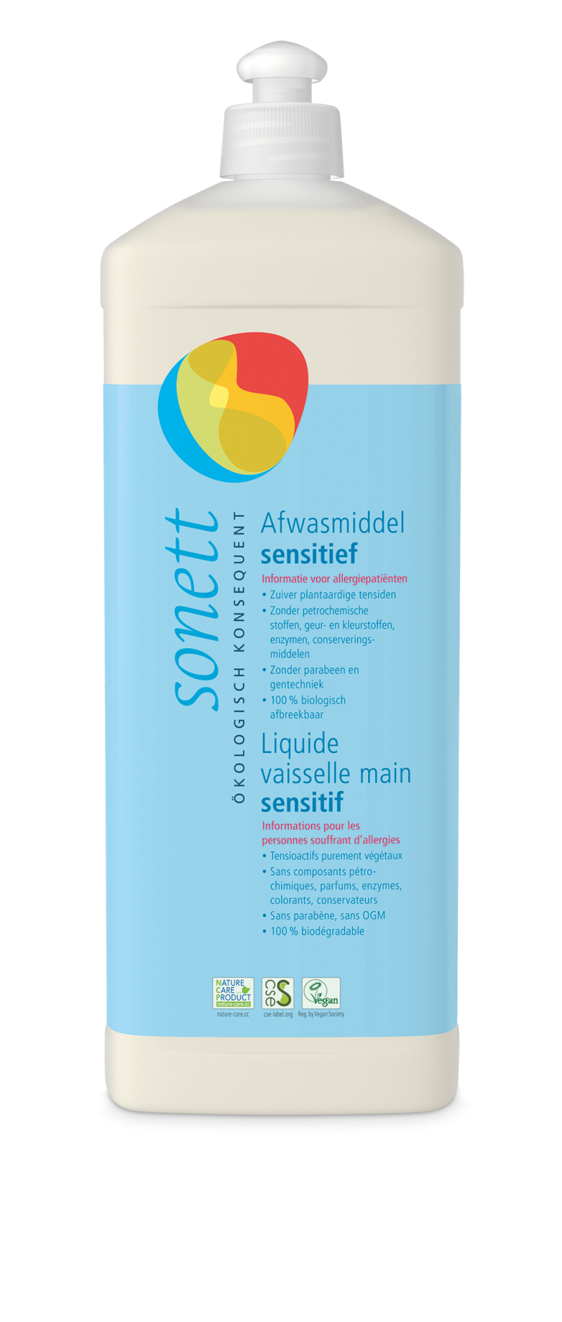 Afwasmiddel sensitief 1L