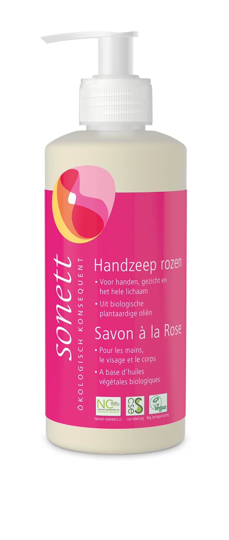 Handzeep rozen 300ml