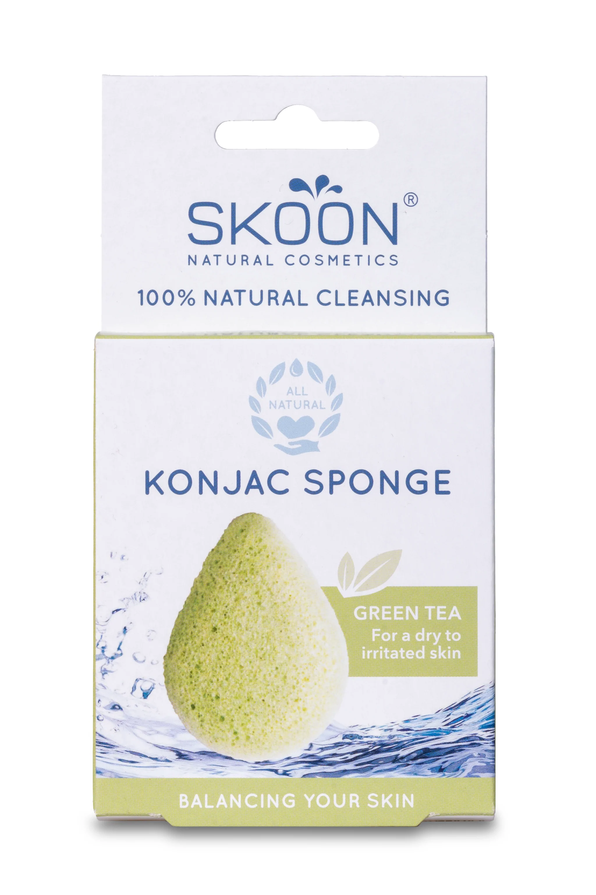Konjac Sponge - Green tea