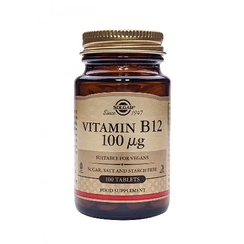 Vitamine B-12 100µg 100 tabs