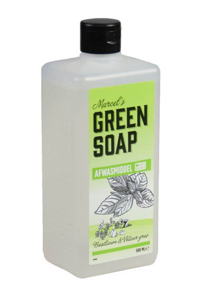 Marcel's Green Soap - Afwasmiddel: Basilicum & Vetiver gras - 500 ml