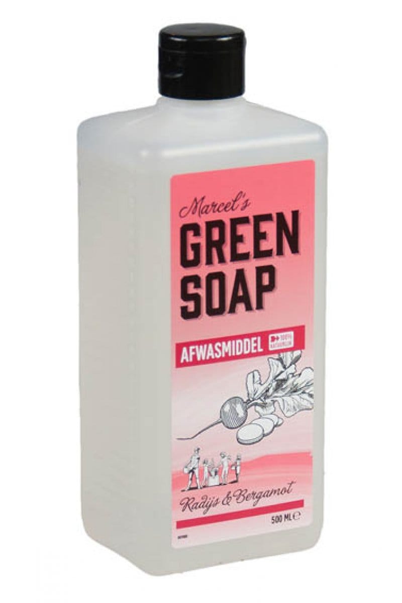Marcel's Green Soap - Afwasmiddel: Radijs & Bergamot - 500 ml