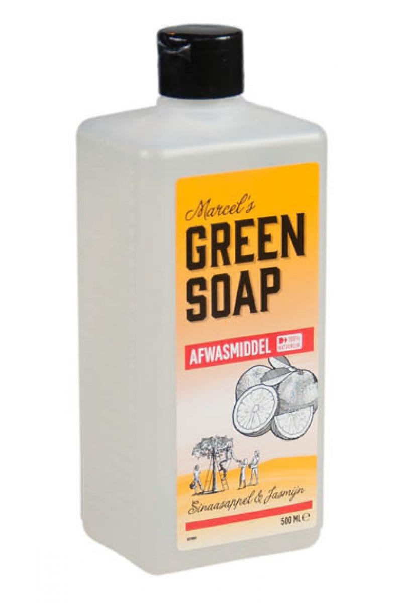 Marcel's Green Soap - Afwasmiddel: Sinaasappel & Jasmijn - 500 ml