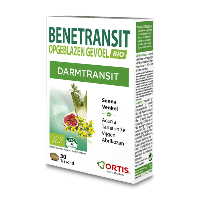 Benetransit BIO - Opgeblazen gevoel 2x15 tabs