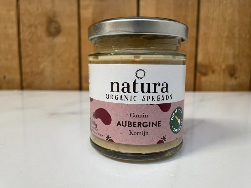 aubergine komijn spread  (eco)