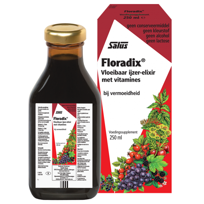 Floradix IJzer-Elixir 500 ml