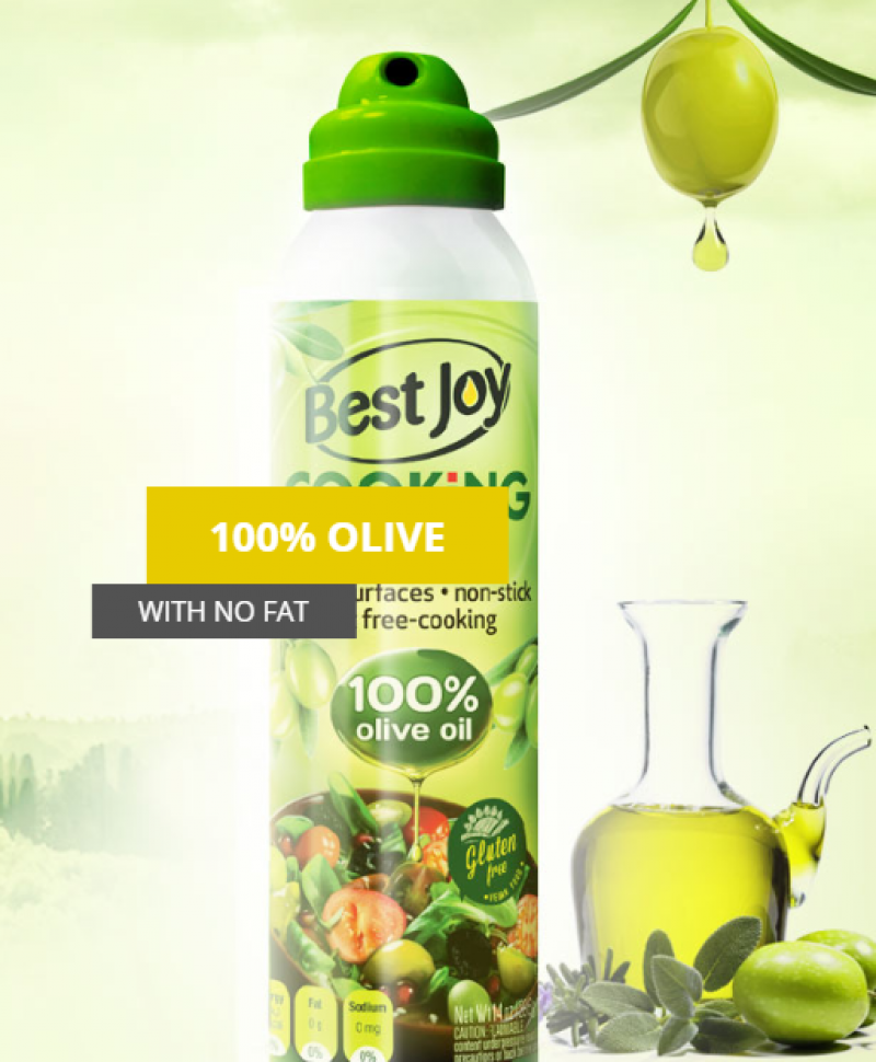 cooking spray 100% olive oil  (cadeau)
