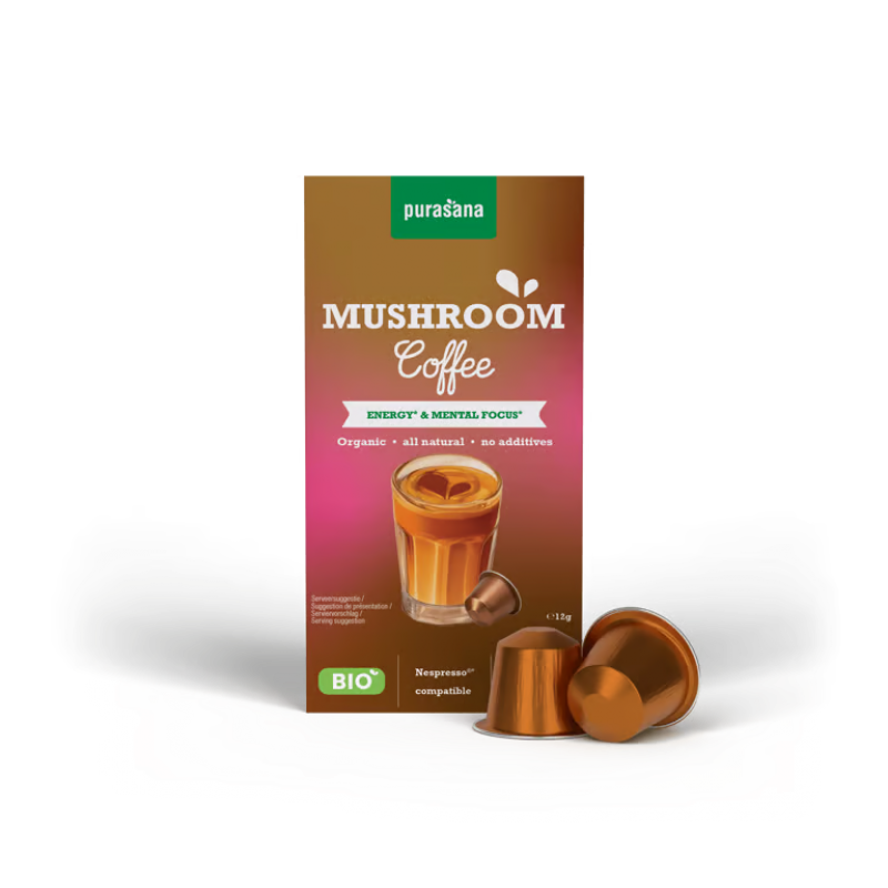 Instant Mushroom Koffie Capsules 16x 1.5gr 