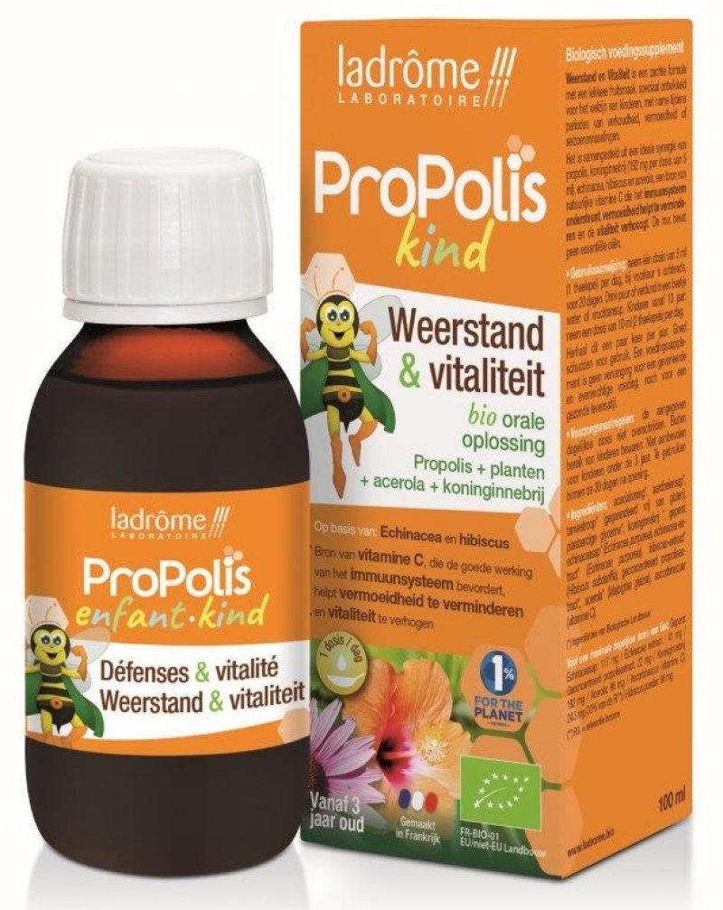 propolis kind weerstand & vitaliteit bio oplossing 