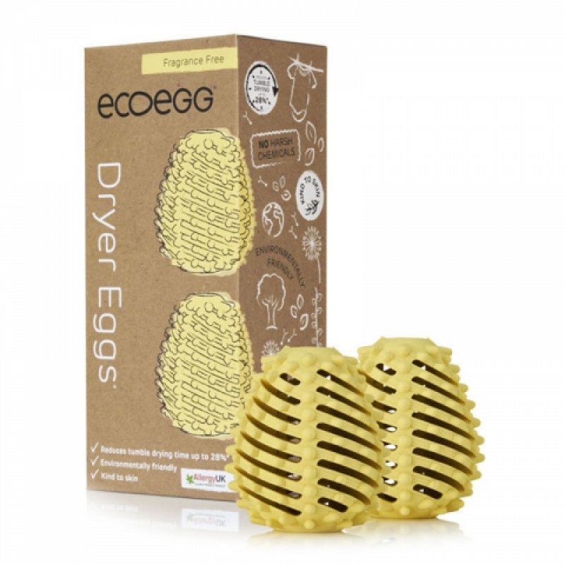 Droogkastballen/Wasdroogballen 2st fragrance free (eco)