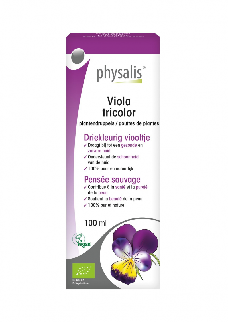 Viola Tricolor (drie kleurig viooltje) 100ml