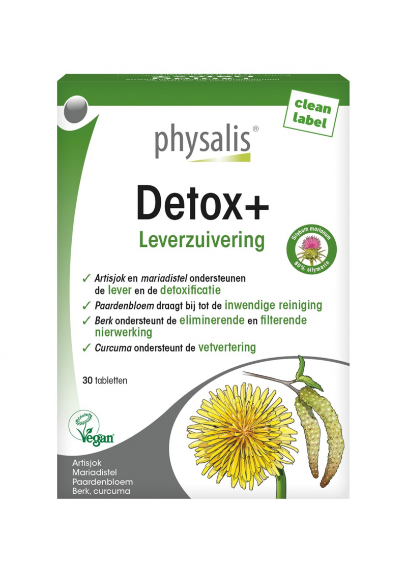 Detox+ Leverzuivering