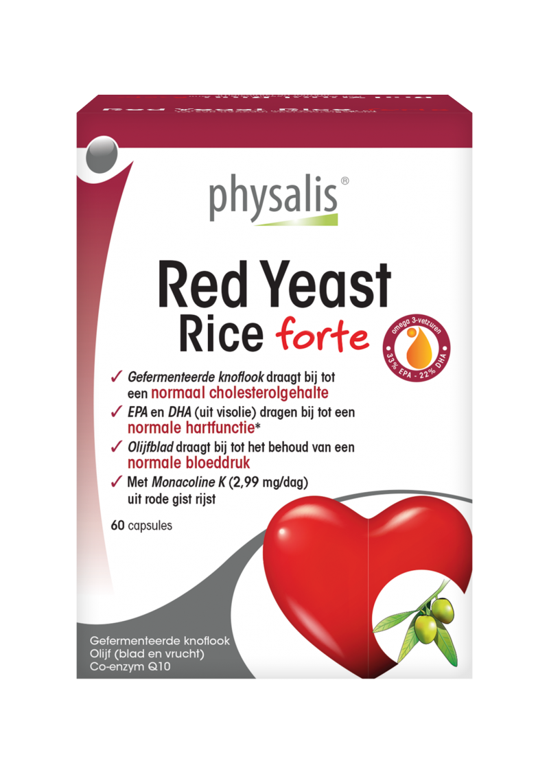 Red Yeast rice forte 60 capsules 