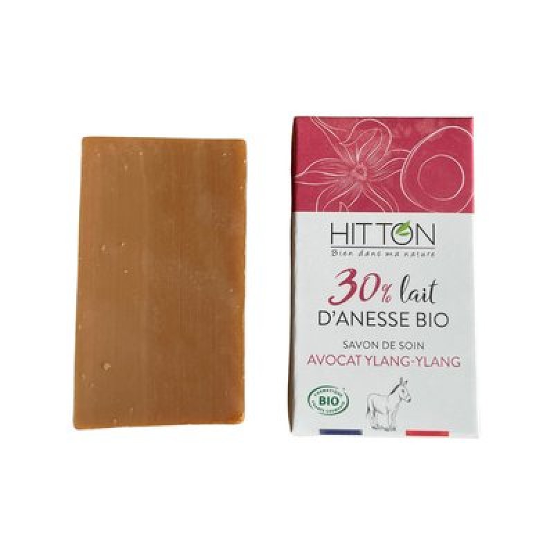 Biologische ezelsmelkzeep - Avocado / Ylang-ylang 