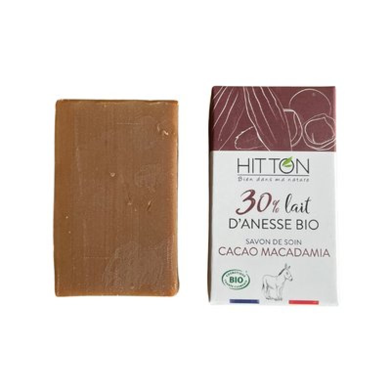 Biologische ezelsmelkzeep - Cacao Macadamia 