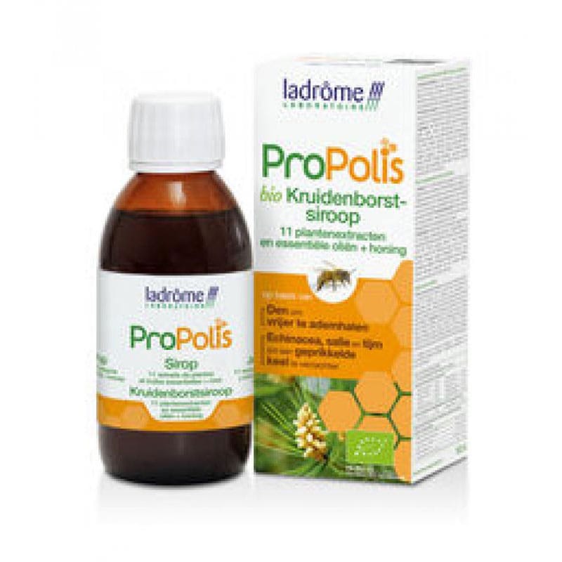 Propolis bio Kruidenborstsiroop