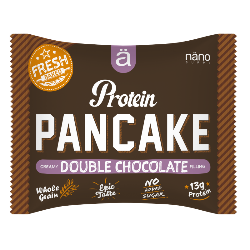 protein pancake creamy double chocolate 