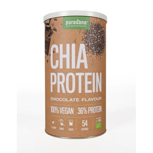 chia protein chocolate flavour 400 g 