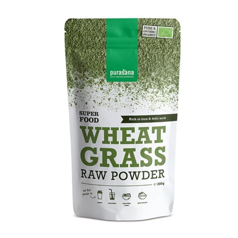 Wheat grass raw powder 