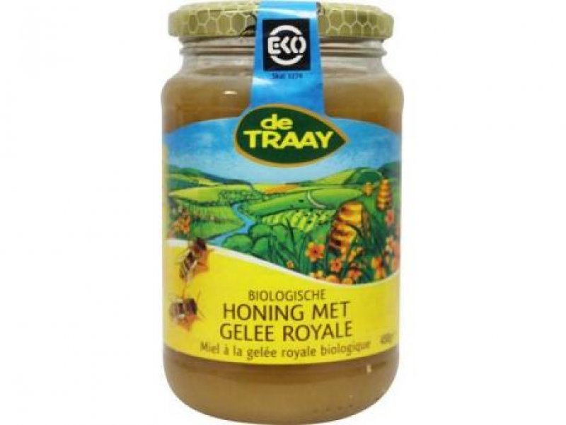 biologische honing met gelee royale 450 g  (ecocheques) 